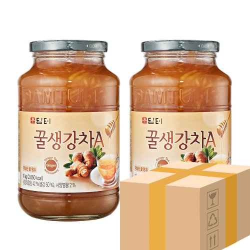 담터 꿀생강차A 1kg x 10개 / 무료배송