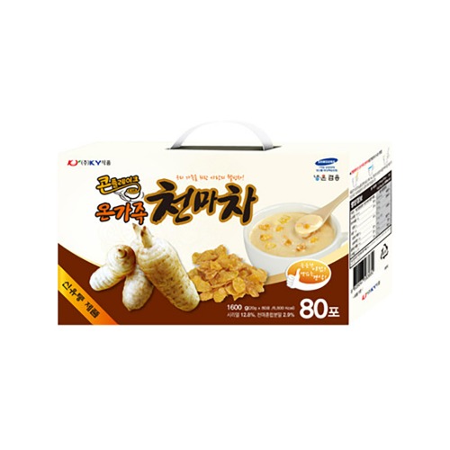 KY식품 콘플레이크 온가족 천마차 80T