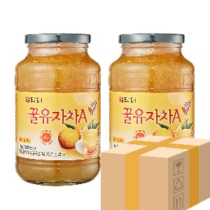 담터 꿀유자차A 1kg x 10개 / 무료배송