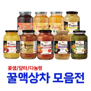 꽃샘/담터/다농원 꿀액상차 1kg 모음