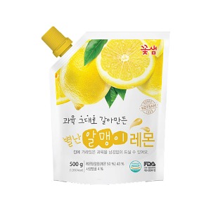 꽃샘 별난알맹이 레몬 500g