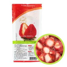 청솔 국산 냉동 딸기 슬라이스 1kg