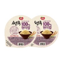 동원 쎈쿡 100%현미밥 195g x 12개
