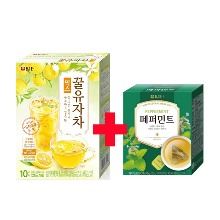 담터 꿀유자차 믹스 10T + 담터 페퍼민트 10T / 유자민트티(스타벅스st)